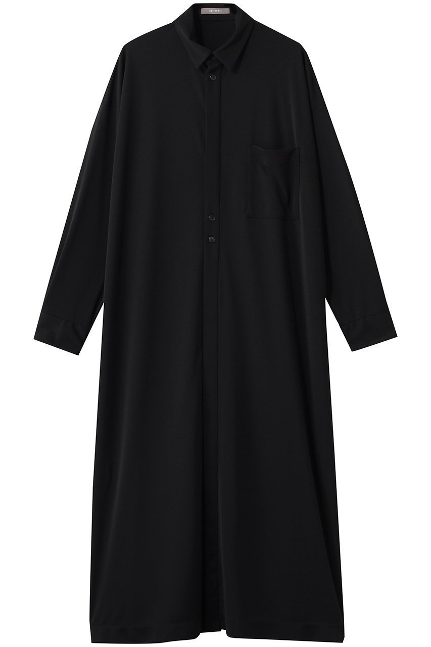 【エリオポール/heliopole】のドライタッチスムースシャツドレス 人気、トレンドファッション・服の通販 founy(ファニー) 　ファッション　Fashion　レディースファッション　Fashion for Women　ワンピース　Dresses　フォーマル・パーティードレス・結婚式用ドレス　Elegant & Casual Dresses　チュニック　Tunic Tops & Dresses　エレガント 上品　Elegant　シンプル　Simple, Minimal　チュニック　Tunic, Long Top　ドレス　Dress, One-Piece　ドレープ　Drape, Draping Fabric　フロント　Front, Front Design　ロング　Long, Long-Length　 other-1|ID: prp329100004919419 ipo3291000000036905091