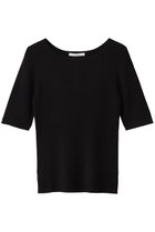 【アナイ/ANAYI】のアセテートポリエステル半袖プルオーバー 人気、トレンドファッション・服の通販 founy(ファニー) ファッション Fashion レディースファッション Fashion for Women トップス・カットソー Cut & Sew Tops ニット Knit Tops & Sweaters カジュアルプルオーバー・ニットトップス Pullovers & Knit Tops / Casual Pullovers なめらか Smooth, Silky Texture インナー Innerwear ジャケット Jacket, Outerwear 半袖 Short Sleeve, Half Sleeve ビジネス 仕事 通勤 Business / Work / Commuting thumbnail ブラック|ID: prp329100004919420 ipo3291000000036905139