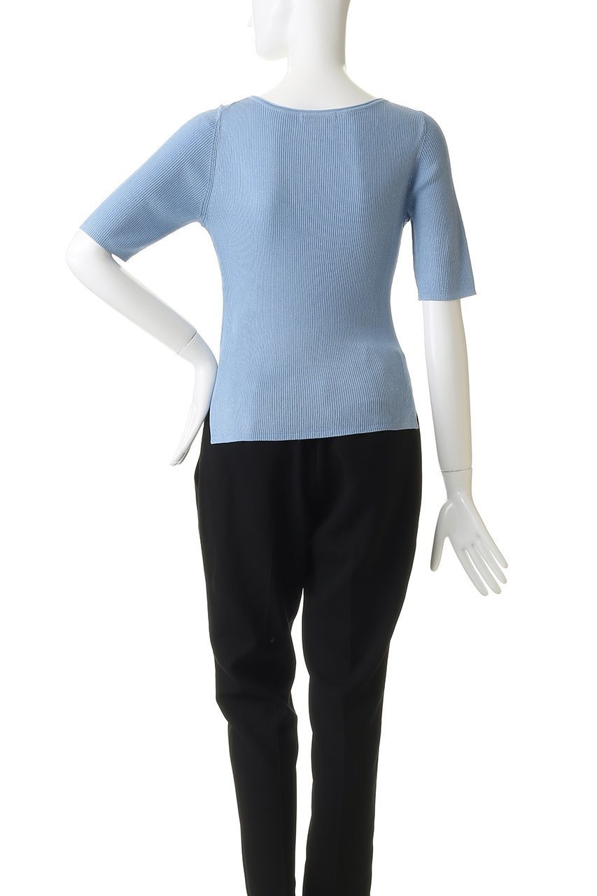 【アナイ/ANAYI】のアセテートポリエステル半袖プルオーバー 人気、トレンドファッション・服の通販 founy(ファニー) ファッション Fashion レディースファッション Fashion for Women トップス・カットソー Cut & Sew Tops ニット Knit Tops & Sweaters カジュアルプルオーバー・ニットトップス Pullovers & Knit Tops / Casual Pullovers なめらか Smooth, Silky Texture インナー Innerwear ジャケット Jacket, Outerwear 半袖 Short Sleeve, Half Sleeve ビジネス 仕事 通勤 Business / Work / Commuting other-4|ID: prp329100004919420 ipo3291000000036905142