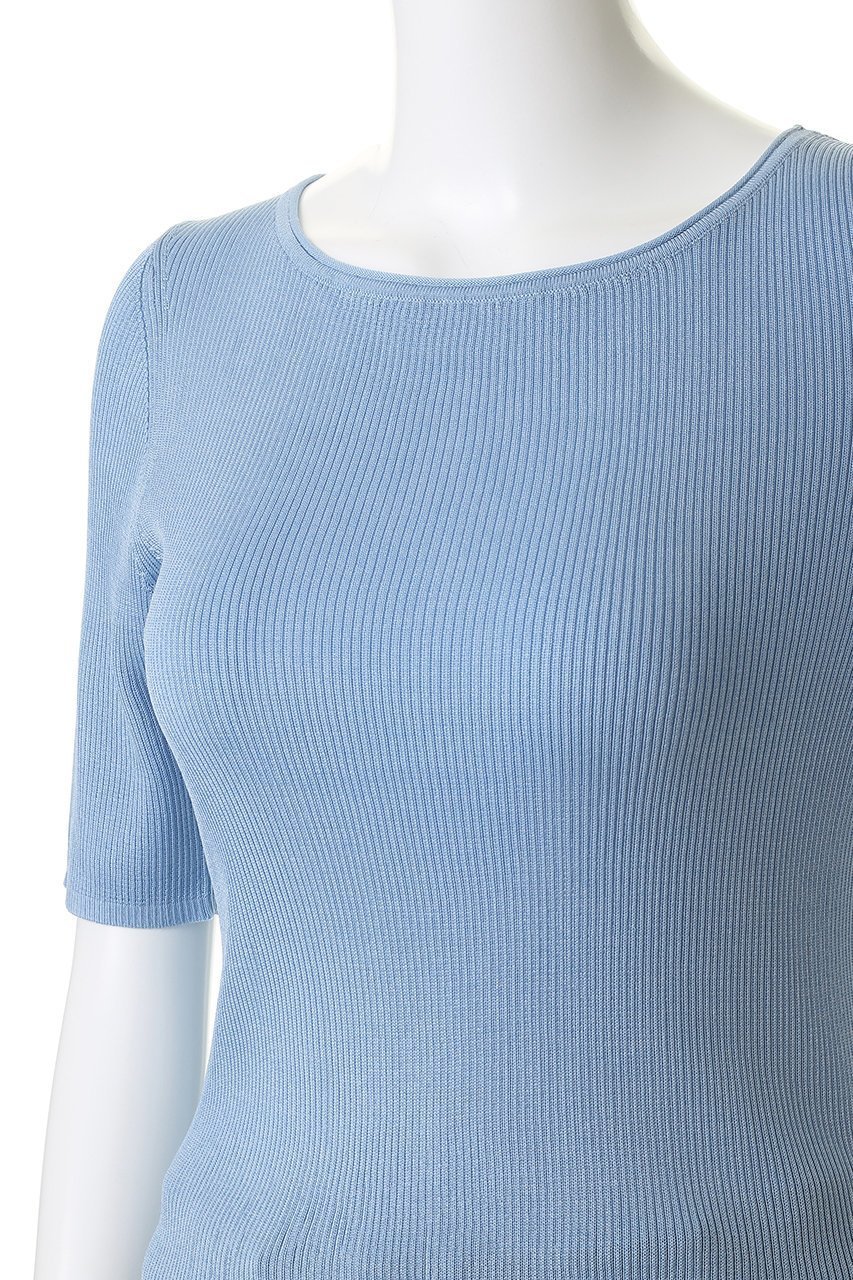 【アナイ/ANAYI】のアセテートポリエステル半袖プルオーバー 人気、トレンドファッション・服の通販 founy(ファニー) ファッション Fashion レディースファッション Fashion for Women トップス・カットソー Cut & Sew Tops ニット Knit Tops & Sweaters カジュアルプルオーバー・ニットトップス Pullovers & Knit Tops / Casual Pullovers なめらか Smooth, Silky Texture インナー Innerwear ジャケット Jacket, Outerwear 半袖 Short Sleeve, Half Sleeve ビジネス 仕事 通勤 Business / Work / Commuting other-5|ID: prp329100004919420 ipo3291000000036905143