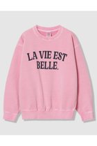 【アルアバイル/allureville】のピグメントダイロゴスウェット 人気、トレンドファッション・服の通販 founy(ファニー) ファッション Fashion レディースファッション Fashion for Women トップス・カットソー Cut & Sew Tops シャツ・ブラウス・オフィスカジュアル Elegant Blouses & Button-Ups レディースパーカー・カジュアルフーディー Casual Hoodies & Sweatshirts ロングTシャツ・Tシャツ Longline T-Shirts & Tees スウェット・クルーネックトップス Sweatshirts & Crewnecks / Relaxed Fit Sweat Tops カットソー・ベーシックTシャツ Cut-and-Sewn Tops / Stretch Tees & Basics 春 Spring thumbnail ピンク|ID: prp329100004919421 ipo3291000000036905159