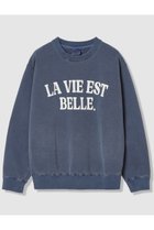 【アルアバイル/allureville】のピグメントダイロゴスウェット 人気、トレンドファッション・服の通販 founy(ファニー) ファッション Fashion レディースファッション Fashion for Women トップス・カットソー Cut & Sew Tops シャツ・ブラウス・オフィスカジュアル Elegant Blouses & Button-Ups レディースパーカー・カジュアルフーディー Casual Hoodies & Sweatshirts ロングTシャツ・Tシャツ Longline T-Shirts & Tees スウェット・クルーネックトップス Sweatshirts & Crewnecks / Relaxed Fit Sweat Tops カットソー・ベーシックTシャツ Cut-and-Sewn Tops / Stretch Tees & Basics 春 Spring thumbnail ネイビー|ID: prp329100004919421 ipo3291000000036905160