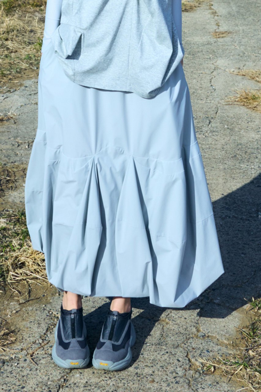 【ナゴンスタンス/nagonstans】のboulder hem skirt 人気、トレンドファッション・服の通販 founy(ファニー) 　ファッション　Fashion　レディースファッション　Fashion for Women　スカート　Skirts　ロングスカート　Long Skirts / Maxi & Midi Skirts　ストレッチ　Stretch, Stretchy Fabric　タフタ　Taffeta, Structured Fabric　フォルム　Silhouette, Form　ロング　Long, Long-Length　再入荷　Restock / Back in Stock　other-6|ID: prp329100004919425 ipo3291000000036905257