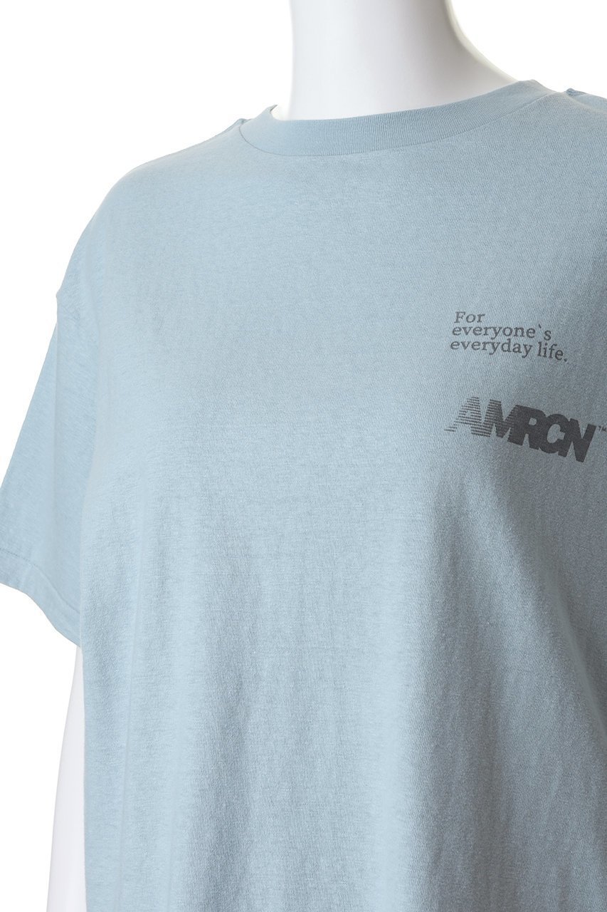 【アメリカーナ/Americana】のラフィー丸胴プリントTシャツ 人気、トレンドファッション・服の通販 founy(ファニー) ファッション Fashion レディースファッション Fashion for Women トップス・カットソー Cut & Sew Tops シャツ・ブラウス・オフィスカジュアル Elegant Blouses & Button-Ups ロングTシャツ・Tシャツ Longline T-Shirts & Tees カットソー・ベーシックTシャツ Cut-and-Sewn Tops / Stretch Tees & Basics インナー Innerwear サンダル Sandals, Summer Shoes ショート Short, Short Length スリーブ Sleeve, Long Sleeve / Short Sleeve プリント Print, Printed Pattern ボックス Boxy, Box Shape ボトム Bottoms, Lower Wear リネン Linen, Linen Fabric 新作・新入荷 New Arrivals / New In other-5|ID: prp329100004919429 ipo3291000000036905286