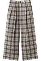 【ミディウミソリッド/MIDIUMISOLID / MEN】の【MEN】sheer check tapered PT パンツ ivory|ID: prp329100004919435 ipo3291000000036905327