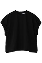 【サクラ/SACRA】のファインオーガニックコットンカットソー 人気、トレンドファッション・服の通販 founy(ファニー) ファッション Fashion レディースファッション Fashion for Women トップス・カットソー Cut & Sew Tops シャツ・ブラウス・オフィスカジュアル Elegant Blouses & Button-Ups ロングTシャツ・Tシャツ Longline T-Shirts & Tees カットソー・ベーシックTシャツ Cut-and-Sewn Tops / Stretch Tees & Basics カットソー Cut and Sewn Top ギャザー Gathered, Ruffled ショート Short, Short Length スラックス Slacks, Dress Pants スリーブ Sleeve, Long Sleeve / Short Sleeve デニム Denim, Jeans Material フォルム Silhouette, Form 新作・新入荷 New Arrivals / New In thumbnail ブラック|ID: prp329100004919437 ipo3291000000036905398