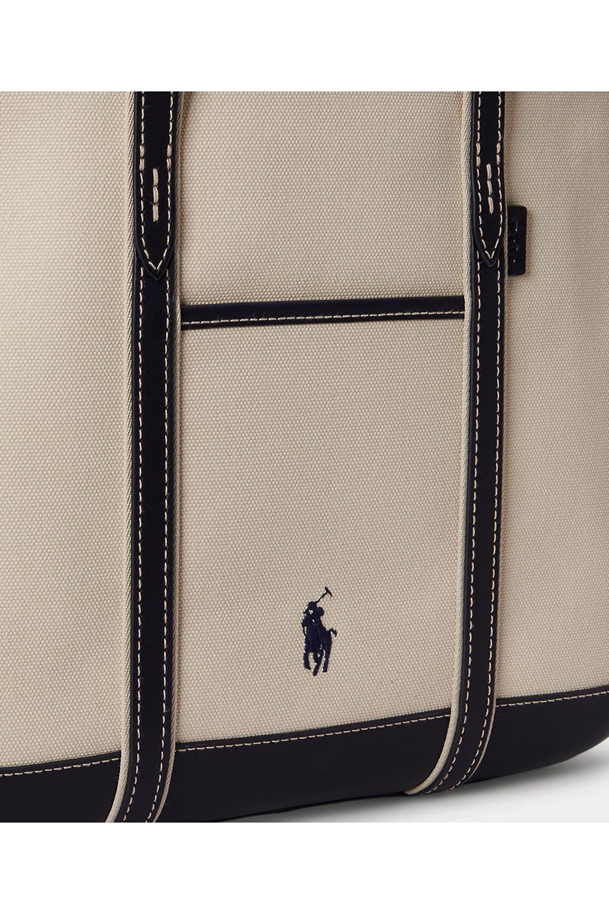 【ラルフローレン/RALPH LAUREN】の【POLO RALPH LAUREN】コットン キャンバス スモール ショッパー トート 人気、トレンドファッション・服の通販 founy(ファニー) 　ファッション　Fashion　レディースファッション　Fashion for Women　バッグ　Bags　ユニセックス　Unisex, Genderless　キャンバス　Canvas, Canvas Fabric　フロント　Front, Front Design　ポケット　Pocket, Pocket Detail　エレガント 上品　Elegant　新作・新入荷　New Arrivals / New In　other-5|ID: prp329100004919438 ipo3291000000036905428