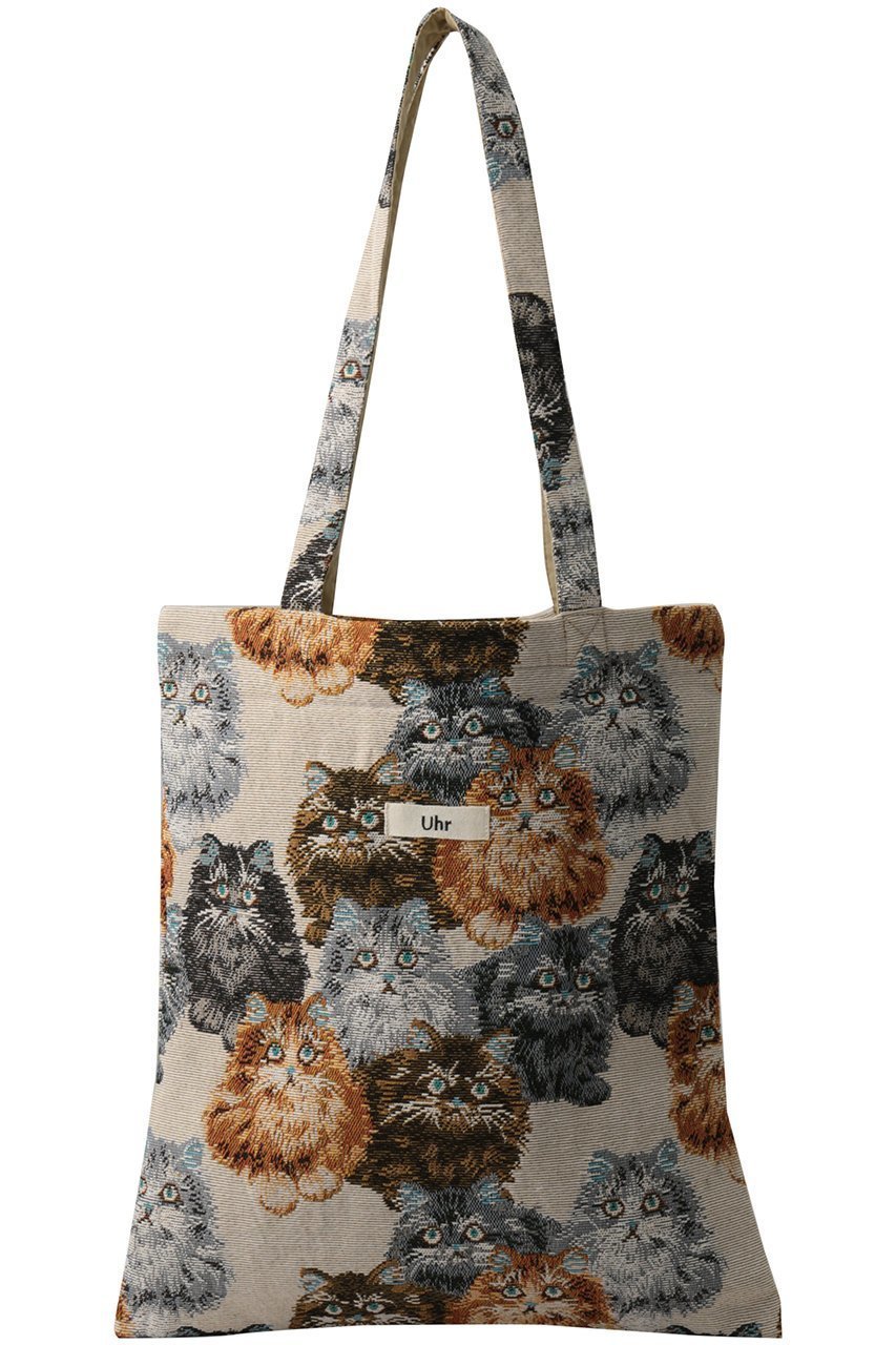 【ウーア/Uhr】のAll My Cats トートバッグ 人気、トレンドファッション・服の通販 founy(ファニー) 　ファッション　Fashion　レディースファッション　Fashion for Women　バッグ　Bags　新作・新入荷　New Arrivals / New In　猫　Cat, Kitty　 other-1|ID: prp329100004919439 ipo3291000000036905429