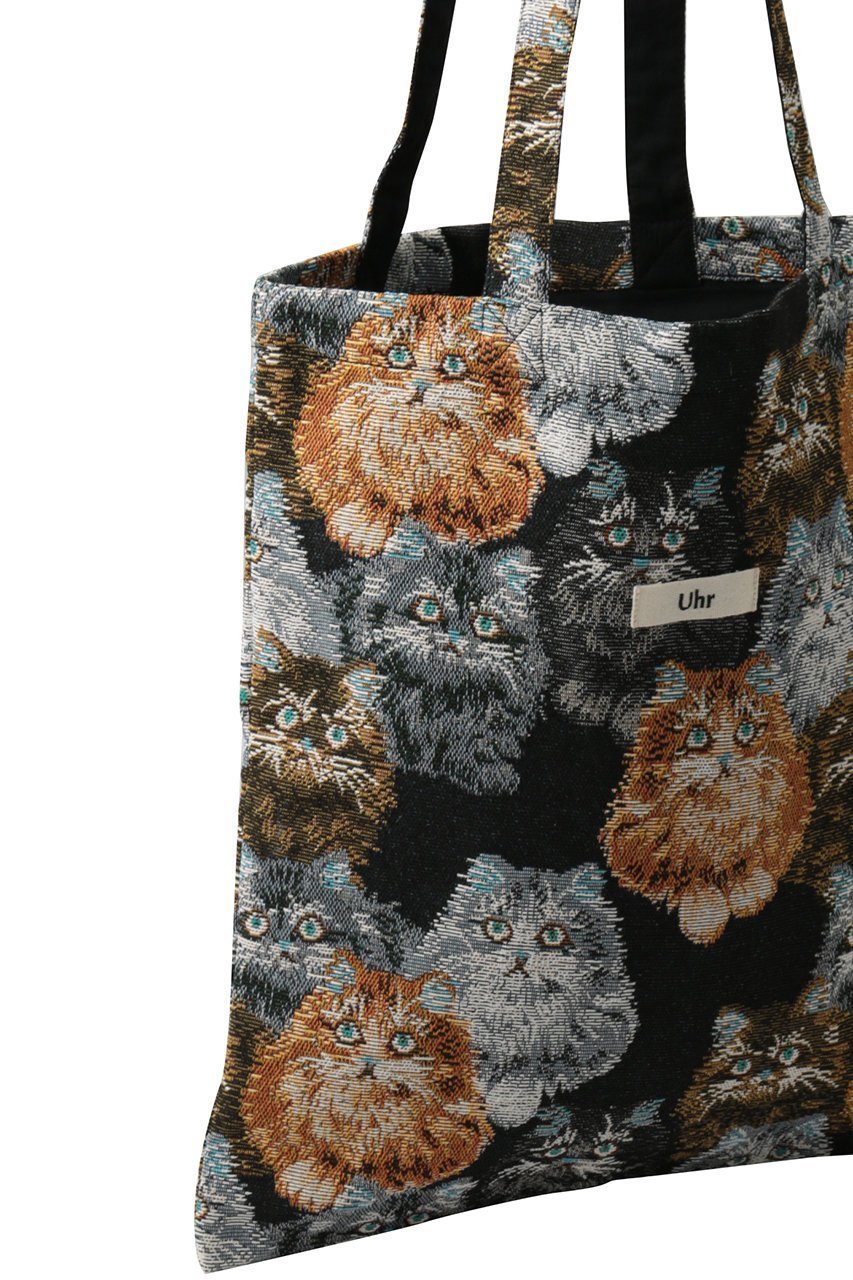 【ウーア/Uhr】のAll My Cats トートバッグ 人気、トレンドファッション・服の通販 founy(ファニー) 　ファッション　Fashion　レディースファッション　Fashion for Women　バッグ　Bags　新作・新入荷　New Arrivals / New In　猫　Cat, Kitty　other-4|ID: prp329100004919439 ipo3291000000036905434