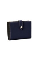 【ボナベンチュラ/BONAVENTURA】の【UNISEX】ベルテッド マルチ ウォレット シュリンクレザー (ミディアム) ネイビー×ブラック|ID: prp329100004919442 ipo3291000000036905460