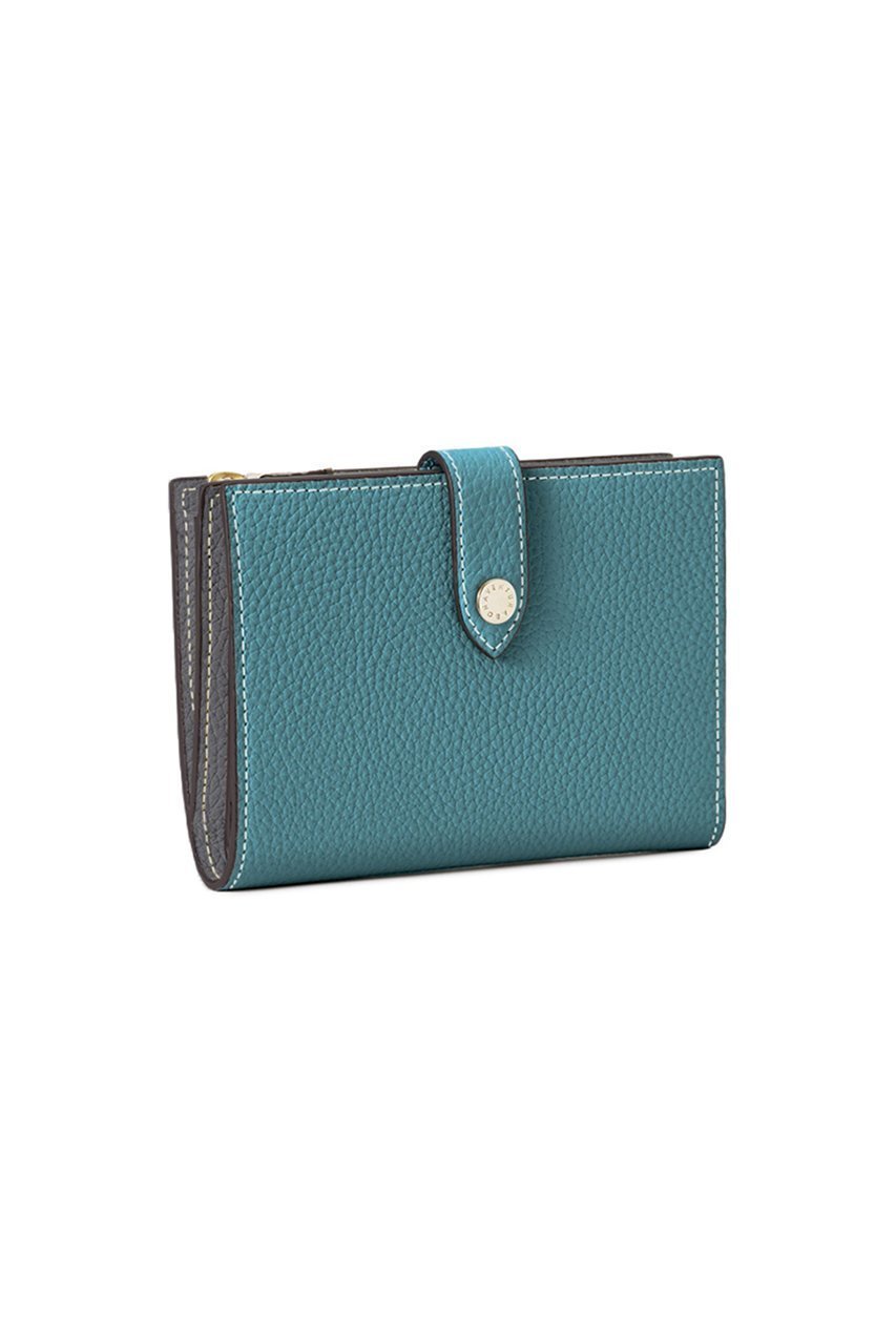 【ボナベンチュラ/BONAVENTURA】の【UNISEX】ベルテッド マルチ ウォレット シュリンクレザー (ミディアム) インテリア・キッズ・メンズ・レディースファッション・服の通販 founy(ファニー) ファッション Fashion レディースファッション Fashion for Women ミニ財布・二つ折り財布 Wallets & Card Cases ユニセックス Unisex, Genderless おすすめ Recommended / Our Picks ウォレット Wallet ギフト プレゼント Gift / Present コイン Coin, Coin Design コンパクト Compact, Small Size ポケット Pocket, Pocket Detail エレガント 上品 Elegant 財布 Wallet, Purse ブルーシアン×チャコールグレー|ID: prp329100004919442 ipo3291000000036905462