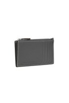 【ボナベンチュラ/BONAVENTURA】のミニジップ ウォレット シュリンクレザー チャコールグレー x トゥルーグレー|ID: prp329100004919446 ipo3291000000036905546