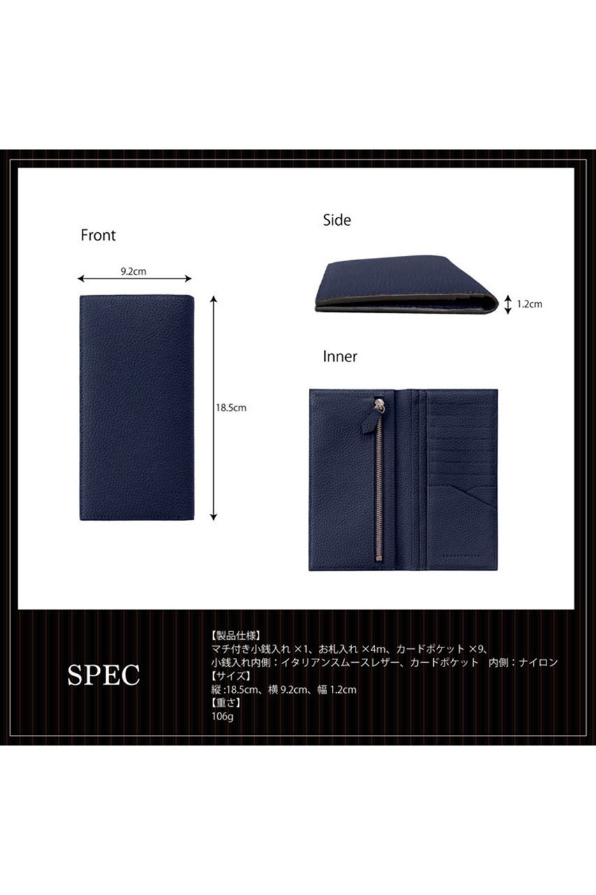 【ボナベンチュラ/BONAVENTURA】の【UNISEX】ロング ウォレット シュリンクレザー 人気、トレンドファッション・服の通販 founy(ファニー) 　ファッション　Fashion　レディースファッション　Fashion for Women　ミニ財布・二つ折り財布　Wallets & Card Cases　ウォレット　Wallet　コーティング　Coating, Coated Finish　スマート　Smart, Elegant　スーツ　Suit, Formalwear　財布　Wallet, Purse　ポケット　Pocket, Pocket Detail　ユニセックス　Unisex, Genderless　ロング　Long, Long-Length　エレガント 上品　Elegant　other-4|ID: prp329100004919448 ipo3291000000036905579