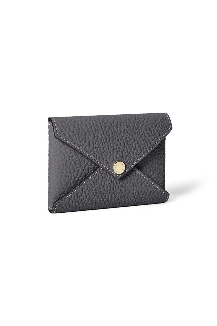 【ボナベンチュラ/BONAVENTURA】の【UNISEX】エンベロープカードケース インテリア・キッズ・メンズ・レディースファッション・服の通販 founy(ファニー) 　ファッション　Fashion　レディースファッション　Fashion for Women　ミニ財布・二つ折り財布　Wallets & Card Cases　カードケース/名刺入れ　Card Holders & Business Cases　コーティング　Coating, Coated Finish　財布　Wallet, Purse　フォルム　Silhouette, Form　ユニセックス　Unisex, Genderless　再入荷　Restock / Back in Stock　エレガント 上品　Elegant　チャコールグレー|ID: prp329100004919454 ipo3291000000036905644