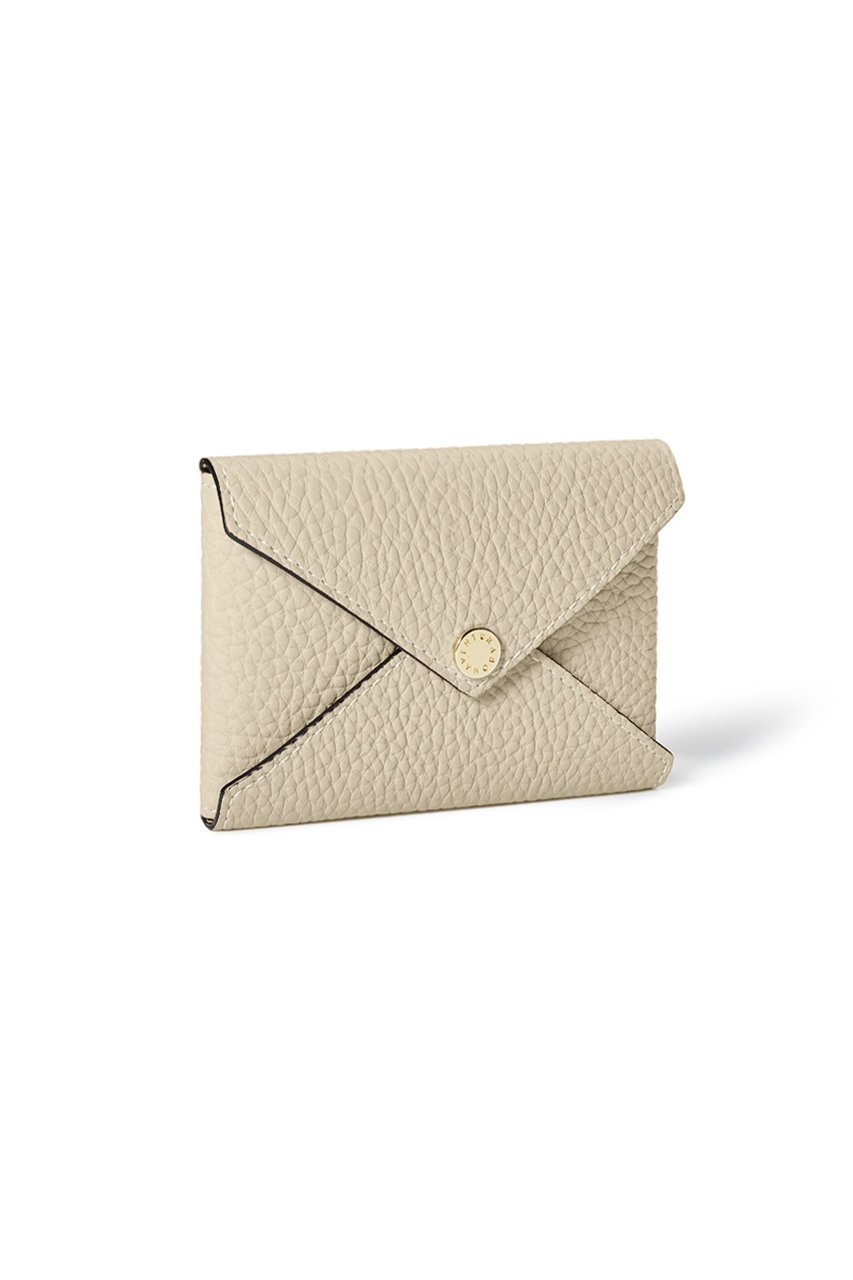 【ボナベンチュラ/BONAVENTURA】の【UNISEX】エンベロープカードケース インテリア・キッズ・メンズ・レディースファッション・服の通販 founy(ファニー) 　ファッション　Fashion　レディースファッション　Fashion for Women　ミニ財布・二つ折り財布　Wallets & Card Cases　カードケース/名刺入れ　Card Holders & Business Cases　コーティング　Coating, Coated Finish　財布　Wallet, Purse　フォルム　Silhouette, Form　ユニセックス　Unisex, Genderless　再入荷　Restock / Back in Stock　エレガント 上品　Elegant　アイボリー|ID: prp329100004919454 ipo3291000000036905648