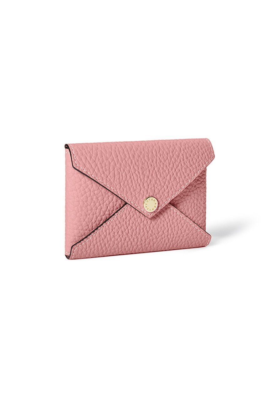 【ボナベンチュラ/BONAVENTURA】の【UNISEX】エンベロープカードケース インテリア・キッズ・メンズ・レディースファッション・服の通販 founy(ファニー) 　ファッション　Fashion　レディースファッション　Fashion for Women　ミニ財布・二つ折り財布　Wallets & Card Cases　カードケース/名刺入れ　Card Holders & Business Cases　コーティング　Coating, Coated Finish　財布　Wallet, Purse　フォルム　Silhouette, Form　ユニセックス　Unisex, Genderless　再入荷　Restock / Back in Stock　エレガント 上品　Elegant　コーラルピンク|ID: prp329100004919454 ipo3291000000036905650