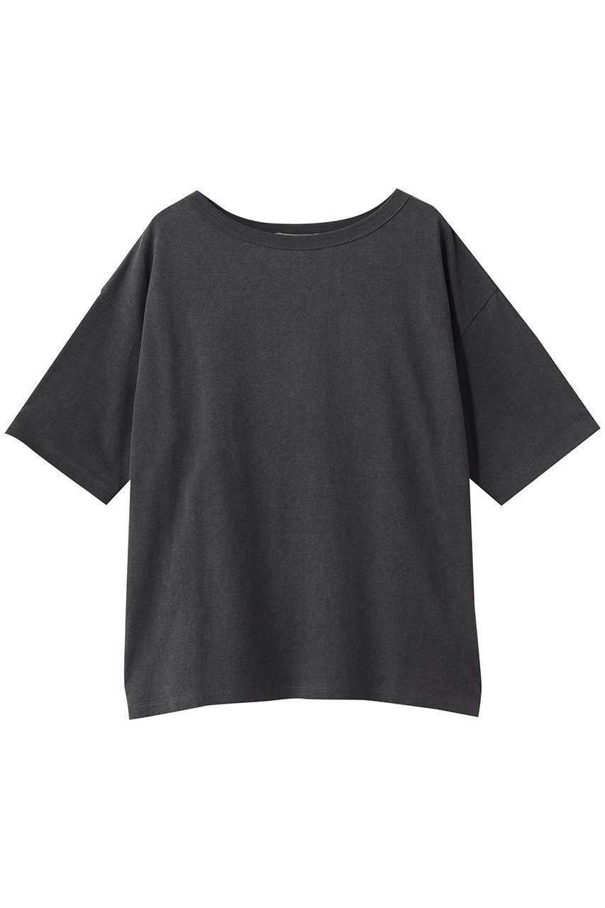 【エリオポール/heliopole】のFADE Tシャツ インテリア・キッズ・メンズ・レディースファッション・服の通販 founy(ファニー) 　ファッション　Fashion　レディースファッション　Fashion for Women　トップス・カットソー　Cut & Sew Tops　シャツ・ブラウス・オフィスカジュアル　Elegant Blouses & Button-Ups　ロングTシャツ・Tシャツ　Longline T-Shirts & Tees　カットソー・ベーシックTシャツ　Cut-and-Sewn Tops / Stretch Tees & Basics　ショート　Short, Short Length　シンプル　Simple, Minimal　スリーブ　Sleeve, Long Sleeve / Short Sleeve　新作・新入荷　New Arrivals / New In　チャコールグレー|ID: prp329100004919456 ipo3291000000036905680