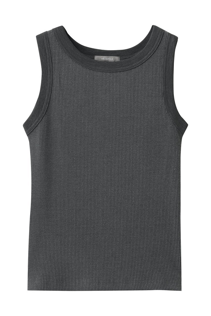 【エリオポール/heliopole】のFADE リブタンクトップ 人気、トレンドファッション・服の通販 founy(ファニー) 　ファッション　Fashion　レディースファッション　Fashion for Women　トップス・カットソー　Cut & Sew Tops　キャミソール&ノースリーブ　Camisoles & Sleeveless Tops　シャツ・ブラウス・オフィスカジュアル　Elegant Blouses & Button-Ups　ロングTシャツ・Tシャツ　Longline T-Shirts & Tees　カットソー・ベーシックTシャツ　Cut-and-Sewn Tops / Stretch Tees & Basics　キャミソール　Camisole, Spaghetti Strap Top　タンク　Tank Top, Sleeveless Top　ベーシック　Basic, Essential　新作・新入荷　New Arrivals / New In　 other-1|ID: prp329100004919457 ipo3291000000036905687