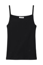 【マディソンブルー/MADISONBLUE】のEMBROIDERED TRIM CAMISOLE SOFT COTTON キャミソール ブラック|ID: prp329100004919460 ipo3291000000036905705