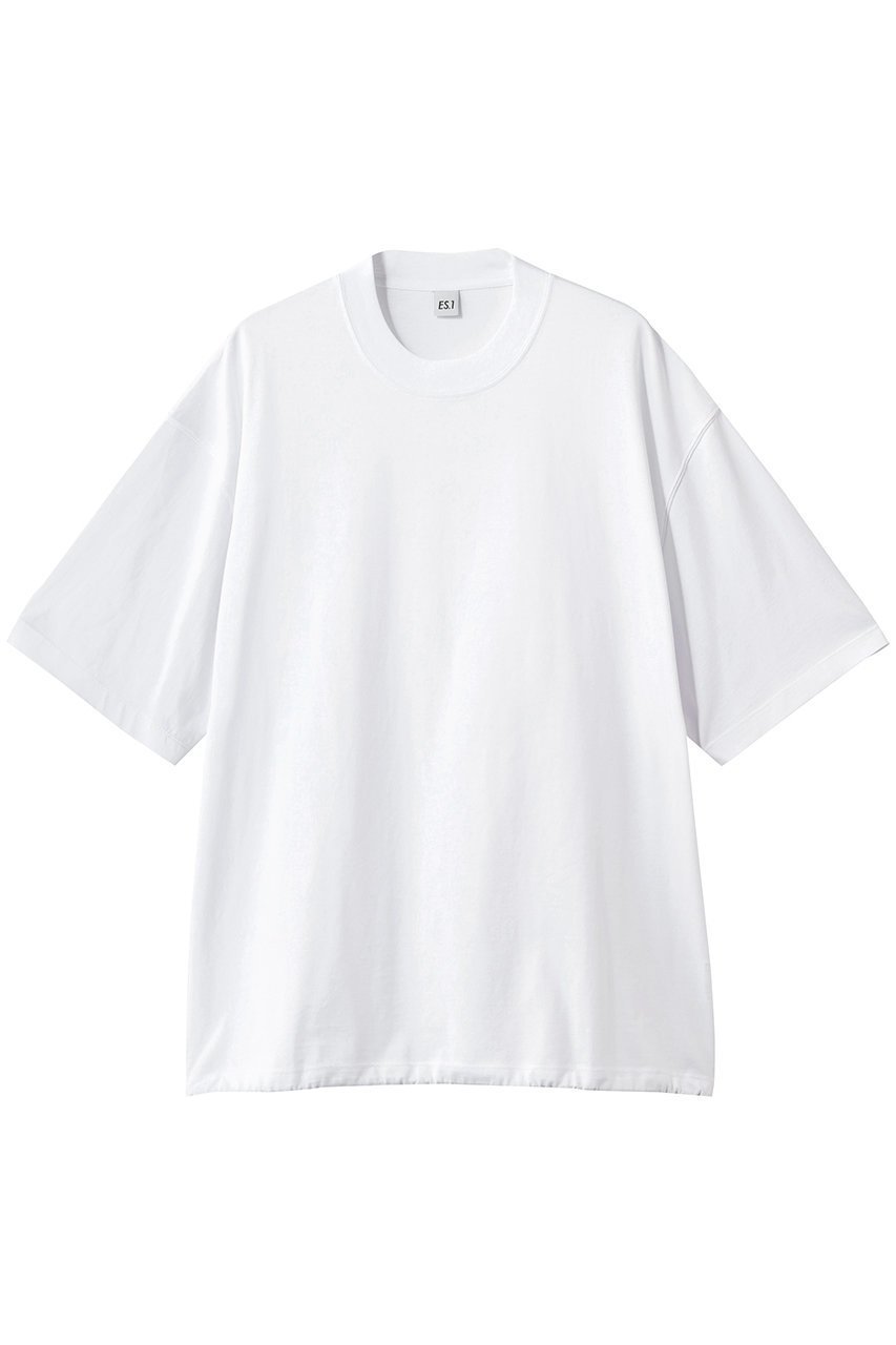 【エスアイ/ES.1 / MEN】の【MEN】60/2 SS T-shirts T007 インテリア・キッズ・メンズ・レディースファッション・服の通販 founy(ファニー) 　ファッション　Fashion　メンズファッション　Fashion for Men　トップス・カットソー　Cut & Sew Tops　メンズシャツ　Shirts　ロングTシャツ・Tシャツ / 着回し力抜群　Longline T-Shirts & Tees　なめらか　Smooth, Silky Texture　ショート　Short, Short Length　スリーブ　Sleeve, Long Sleeve / Short Sleeve　ドローコード　Drawcord, Drawstring Cord　リラックス　Relax, Relaxed Fit　エレガント 上品　Elegant　新作・新入荷　New Arrivals / New In　white|ID: prp329100004919465 ipo3291000000036905730