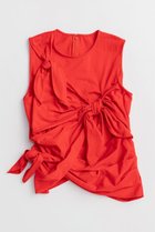 【メゾンスペシャル/MAISON SPECIAL】のKnot Sleeveless T-Shirt/ノットノースリーブTEE RED(レッド)|ID: prp329100004919469 ipo3291000000036905761