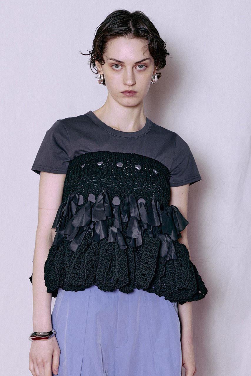 【メゾンスペシャル/MAISON SPECIAL】の2WAY Knit Flare Bustier/2WAYニットフレアビスチェ 人気、トレンドファッション・服の通販 founy(ファニー) ファッション Fashion レディースファッション Fashion for Women トップス・カットソー Cut & Sew Tops ニット Knit Tops & Sweaters キャミソール&ノースリーブ Camisoles & Sleeveless Tops シャツ・ブラウス・オフィスカジュアル Elegant Blouses & Button-Ups ロングTシャツ・Tシャツ Longline T-Shirts & Tees カットソー・ベーシックTシャツ Cut-and-Sewn Tops / Stretch Tees & Basics ビスチェ Bustiers & Corset Tops / Layered Bustier Style キャミソール Camisole, Spaghetti Strap Top タンク Tank Top, Sleeveless Top ビスチェ Bustier, Corset Top フリンジ Fringe, Tassel ボトム Bottoms, Lower Wear ミニスカート Mini Skirt, Short Skirt 別注 Limited Edition, Custom Order 新作・新入荷 New Arrivals / New In other-7|ID: prp329100004919472 ipo3291000000036905800