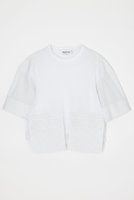 【ナゴンスタンス/nagonstans】の【4/15 12:00販売開始】woven combi t-shirt 人気、トレンドファッション・服の通販 founy(ファニー) ファッション Fashion レディースファッション Fashion for Women トップス・カットソー Cut & Sew Tops シャツ・ブラウス・オフィスカジュアル Elegant Blouses & Button-Ups ロングTシャツ・Tシャツ Longline T-Shirts & Tees カットソー・ベーシックTシャツ Cut-and-Sewn Tops / Stretch Tees & Basics コンパクト Compact, Small Size コンビ Combo, Combination Style ショート Short, Short Length スリーブ Sleeve, Long Sleeve / Short Sleeve バランス Balance, Style Balance ベーシック Basic, Essential ポケット Pocket, Pocket Detail 新作・新入荷 New Arrivals / New In |ID:prp329100004919474