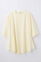【エンフォルド/ENFOLD】の【4/15 12:00販売開始】PEPLUM LOOSE T-SHIRT 人気、トレンドファッション・服の通販 founy(ファニー) ファッション Fashion レディースファッション Fashion for Women トップス・カットソー Cut & Sew Tops シャツ・ブラウス・オフィスカジュアル Elegant Blouses & Button-Ups ロングTシャツ・Tシャツ Longline T-Shirts & Tees カットソー・ベーシックTシャツ Cut-and-Sewn Tops / Stretch Tees & Basics ショート Short, Short Length シルケット Silket, Silky Cotton スリーブ Sleeve, Long Sleeve / Short Sleeve フォルム Silhouette, Form ペプラム Peplum, Flared Hem ルーズ Loose, Oversized ワイド Wide, Wide Fit エレガント 上品 Elegant 新作・新入荷 New Arrivals / New In thumbnail ベージュ|ID: prp329100004919476 ipo3291000000036905822