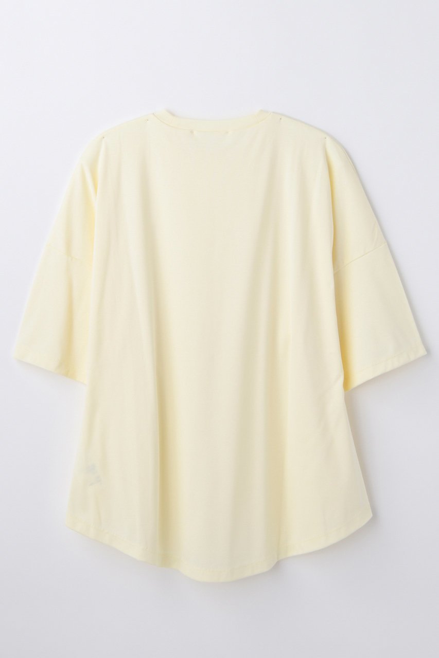 【エンフォルド/ENFOLD】の【4/15 12:00販売開始】PEPLUM LOOSE T-SHIRT 人気、トレンドファッション・服の通販 founy(ファニー) 　ファッション　Fashion　レディースファッション　Fashion for Women　トップス・カットソー　Cut & Sew Tops　シャツ・ブラウス・オフィスカジュアル　Elegant Blouses & Button-Ups　ロングTシャツ・Tシャツ　Longline T-Shirts & Tees　カットソー・ベーシックTシャツ　Cut-and-Sewn Tops / Stretch Tees & Basics　ショート　Short, Short Length　シルケット　Silket, Silky Cotton　スリーブ　Sleeve, Long Sleeve / Short Sleeve　フォルム　Silhouette, Form　ペプラム　Peplum, Flared Hem　ルーズ　Loose, Oversized　ワイド　Wide, Wide Fit　エレガント 上品　Elegant　新作・新入荷　New Arrivals / New In　other-2|ID: prp329100004919476 ipo3291000000036905823
