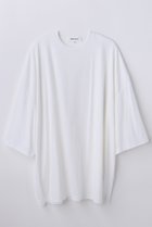 【エンフォルド/ENFOLD】の【4/15 12:00販売開始】BIG SILHOUETTE T-SHIRT 人気、トレンドファッション・服の通販 founy(ファニー) ファッション Fashion レディースファッション Fashion for Women トップス・カットソー Cut & Sew Tops シャツ・ブラウス・オフィスカジュアル Elegant Blouses & Button-Ups ロングTシャツ・Tシャツ Longline T-Shirts & Tees カットソー・ベーシックTシャツ Cut-and-Sewn Tops / Stretch Tees & Basics ショート Short, Short Length シルケット Silket, Silky Cotton スリーブ Sleeve, Long Sleeve / Short Sleeve 新作・新入荷 New Arrivals / New In thumbnail ホワイト|ID: prp329100004919477 ipo3291000000036905825