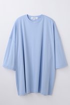 【エンフォルド/ENFOLD】の【4/15 12:00販売開始】BIG SILHOUETTE T-SHIRT 人気、トレンドファッション・服の通販 founy(ファニー) ファッション Fashion レディースファッション Fashion for Women トップス・カットソー Cut & Sew Tops シャツ・ブラウス・オフィスカジュアル Elegant Blouses & Button-Ups ロングTシャツ・Tシャツ Longline T-Shirts & Tees カットソー・ベーシックTシャツ Cut-and-Sewn Tops / Stretch Tees & Basics ショート Short, Short Length シルケット Silket, Silky Cotton スリーブ Sleeve, Long Sleeve / Short Sleeve 新作・新入荷 New Arrivals / New In thumbnail ライトブルー|ID: prp329100004919477 ipo3291000000036905826