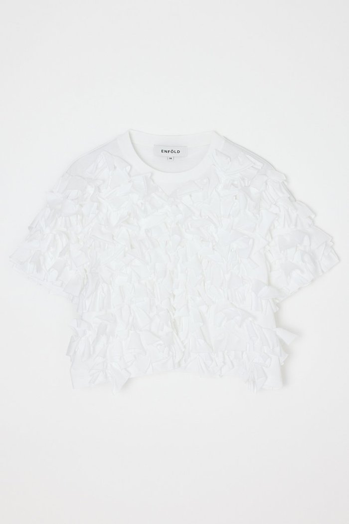 【エンフォルド/ENFOLD】の【4/15 12:00販売開始】ALIEN SKIN T-SHIRT インテリア・キッズ・メンズ・レディースファッション・服の通販 founy(ファニー) https://founy.com/ ファッション Fashion レディースファッション Fashion for Women トップス・カットソー Cut & Sew Tops シャツ・ブラウス・オフィスカジュアル Elegant Blouses & Button-Ups ロングTシャツ・Tシャツ Longline T-Shirts & Tees カットソー・ベーシックTシャツ Cut-and-Sewn Tops / Stretch Tees & Basics ショート Short, Short Length スペシャル Special, Limited Edition スリーブ Sleeve, Long Sleeve / Short Sleeve モチーフ Motif, Design Theme 今季 This Season, Current Season 新作・新入荷 New Arrivals / New In |ID: prp329100004919479 ipo3291000000036905838