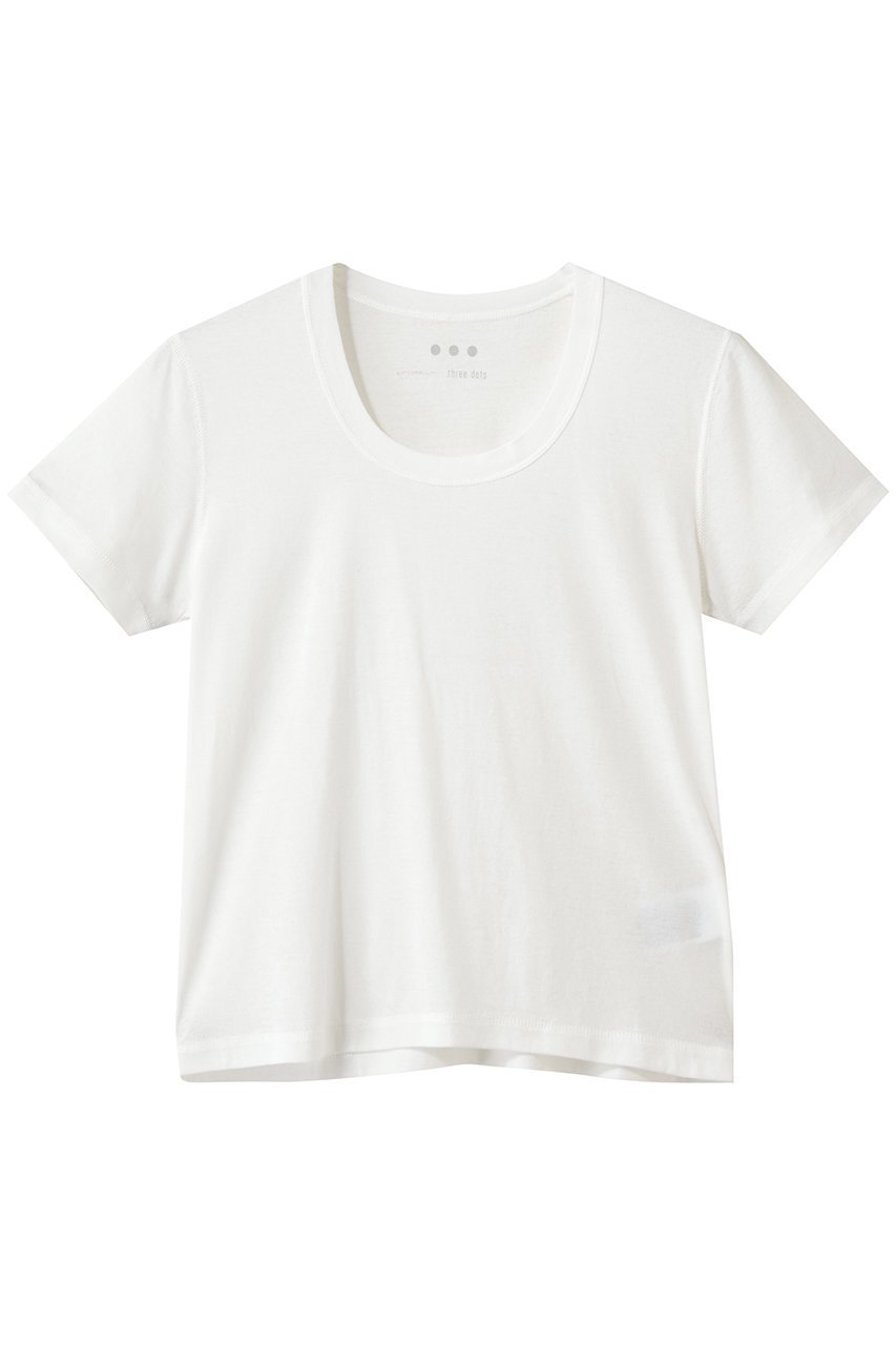 【スリー ドッツ/three dots】の80ストレッチコットン コットンジェシカ インテリア・キッズ・メンズ・レディースファッション・服の通販 founy(ファニー) ファッション Fashion レディースファッション Fashion for Women トップス・カットソー Cut & Sew Tops シャツ・ブラウス・オフィスカジュアル Elegant Blouses & Button-Ups ロングTシャツ・Tシャツ Longline T-Shirts & Tees カットソー・ベーシックTシャツ Cut-and-Sewn Tops / Stretch Tees & Basics おすすめ Recommended / Our Picks インナー Innerwear コンパクト Compact, Small Size ショート Short, Short Length シンプル Simple, Minimal ストレッチ Stretch, Stretchy Fabric スリーブ Sleeve, Long Sleeve / Short Sleeve 定番 Standard, Basic Item 新作・新入荷 New Arrivals / New In ホワイト|ID: prp329100004919482 ipo3291000000036905860