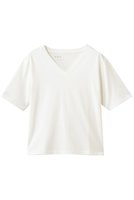 【スリー ドッツ/three dots】のスビン28ジャージー VネックTシャツ 人気、トレンドファッション・服の通販 founy(ファニー) ファッション Fashion レディースファッション Fashion for Women トップス・カットソー Cut & Sew Tops シャツ・ブラウス・オフィスカジュアル Elegant Blouses & Button-Ups ロングTシャツ・Tシャツ Longline T-Shirts & Tees カットソー・ベーシックTシャツ Cut-and-Sewn Tops / Stretch Tees & Basics Vネックトップス V-Neck Tops / V-Cut Neckline Shirts ショート Short, Short Length シンプル Simple, Minimal ストレッチ Stretch, Stretchy Fabric スリーブ Sleeve, Long Sleeve / Short Sleeve 新作・新入荷 New Arrivals / New In |ID:prp329100004919485