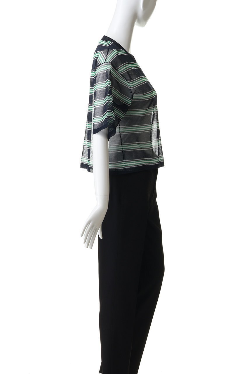 【スリー ドッツ/three dots】のアロア シアーTシャツ 人気、トレンドファッション・服の通販 founy(ファニー) 　ファッション　Fashion　レディースファッション　Fashion for Women　トップス・カットソー　Cut & Sew Tops　シャツ・ブラウス・オフィスカジュアル　Elegant Blouses & Button-Ups　ロングTシャツ・Tシャツ　Longline T-Shirts & Tees　カットソー・ベーシックTシャツ　Cut-and-Sewn Tops / Stretch Tees & Basics　インナー　Innerwear　サロペット　Overalls, Salopette　シアー　Sheer, See-Through　ショート　Short, Short Length　スリーブ　Sleeve, Long Sleeve / Short Sleeve　トレンド　Trend, Trending Now　バランス　Balance, Style Balance　新作・新入荷　New Arrivals / New In　other-3|ID: prp329100004919488 ipo3291000000036905920