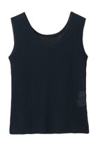 【スリー ドッツ/three dots】のアロア シアー 2WAYタンク ネイビー|ID: prp329100004919489 ipo3291000000036905926