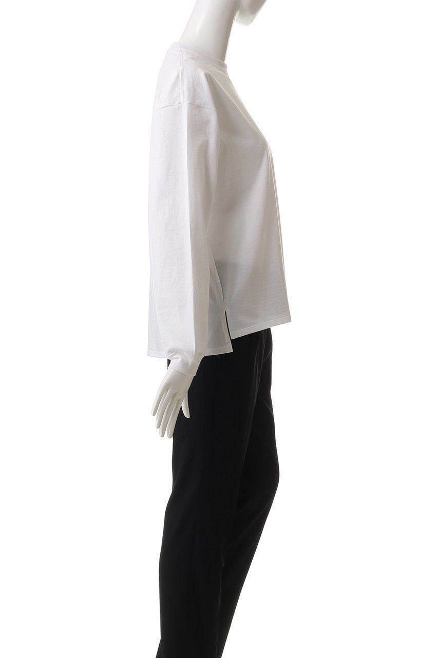 【サードマガジン/THIRD MAGAZINE】のラウンドロゴロングTシャツ 人気、トレンドファッション・服の通販 founy(ファニー) 　ファッション　Fashion　レディースファッション　Fashion for Women　トップス・カットソー　Cut & Sew Tops　シャツ・ブラウス・オフィスカジュアル　Elegant Blouses & Button-Ups　ロングTシャツ・Tシャツ　Longline T-Shirts & Tees　カットソー・ベーシックTシャツ　Cut-and-Sewn Tops / Stretch Tees & Basics　シンプル　Simple, Minimal　スリーブ　Sleeve, Long Sleeve / Short Sleeve　ロング　Long, Long-Length　長袖　Long Sleeve, Full Sleeve　other-3|ID: prp329100004919494 ipo3291000000036906093