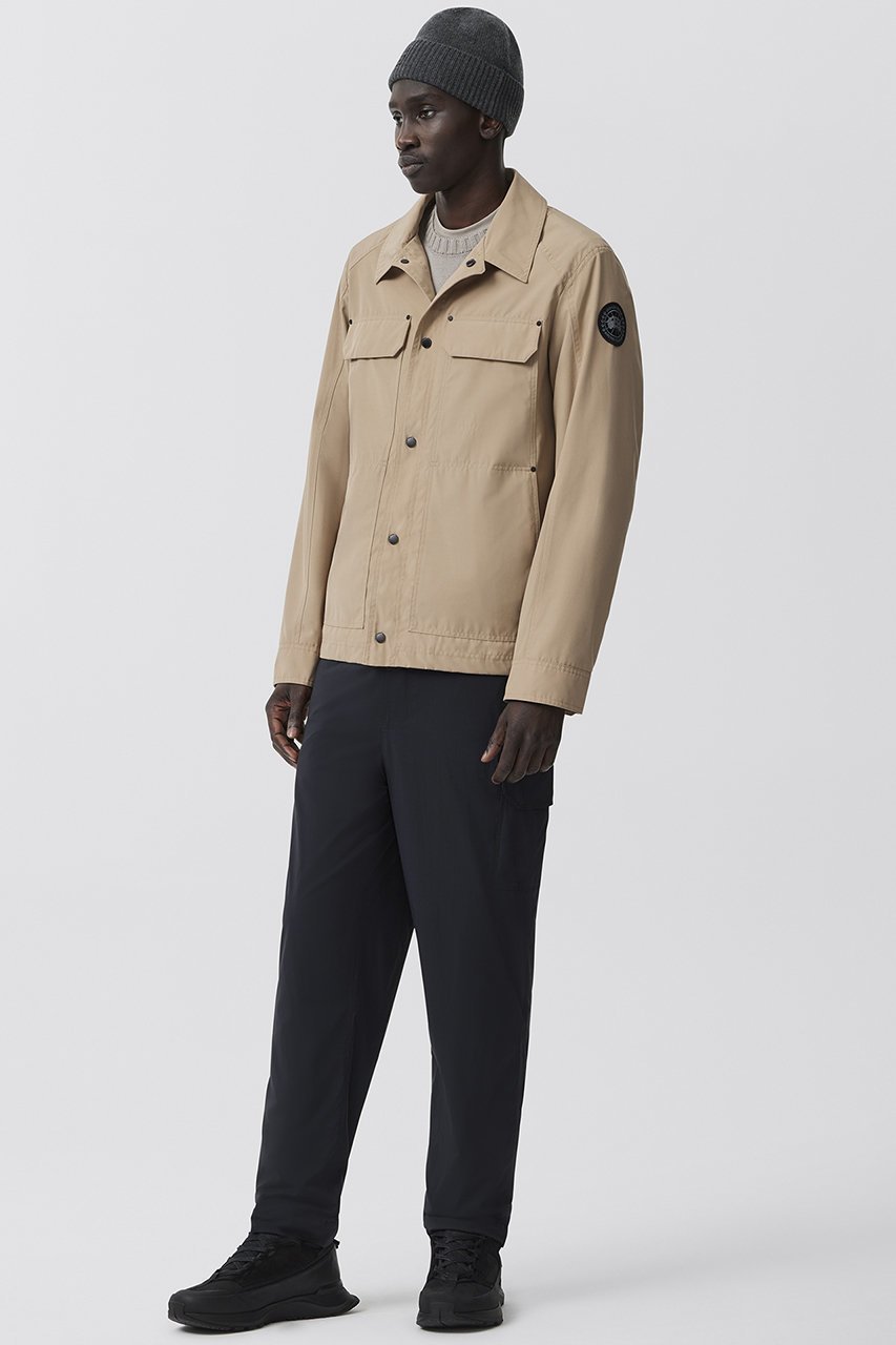 【カナダグース/CANADA GOOSE / MEN】の【MEN】2447MB Burnaby Chore Coat Black Label バーナビー チョア コート 人気、トレンドファッション・服の通販 founy(ファニー) 　ファッション　Fashion　メンズファッション　Fashion for Men　アウター　Men's Coats Outerwear　ジャケット　Jacket, Outerwear　ストライプ　Stripe, Striped Pattern　ダブル　Double, Double-Breasted　パフォーマンス　Performance, Active Function　フロント　Front, Front Design　ポケット　Pocket, Pocket Detail　ライニング　Inner Lining, Inner Fabric, Lined　other-4|ID: prp329100004919496 ipo3291000000036906108