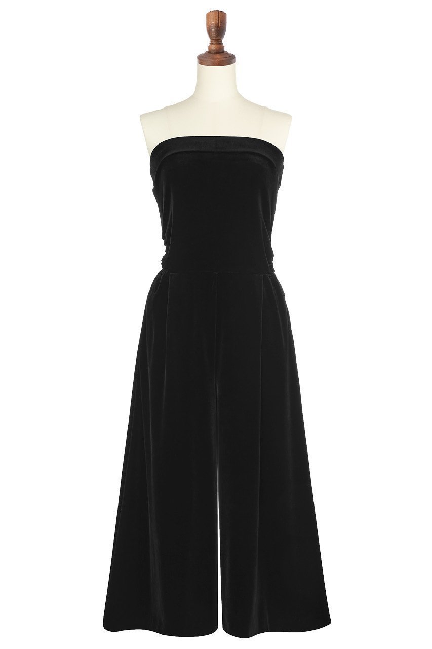 【デイジーリン/DAISY LIN】のDaisy Velour Jump Suit II 人気、トレンドファッション・服の通販 founy(ファニー) ファッション Fashion レディースファッション Fashion for Women パンツ Pants & Trousers ウォッシャブル Machine Washable ギャザー Gathered, Ruffled シェイプ Shape, Slim Fit シューズ Shoes, Footwear ジャケット Jacket, Outerwear スーツ Suit, Formalwear チューブ Tube, Tube Top 人気 Popular, Best Seller バランス Balance, Style Balance マーガレット Marguerite, Daisy Pattern 夏 Summer 旅行 Travel other-1|ID: prp329100004919499 ipo3291000000036906176