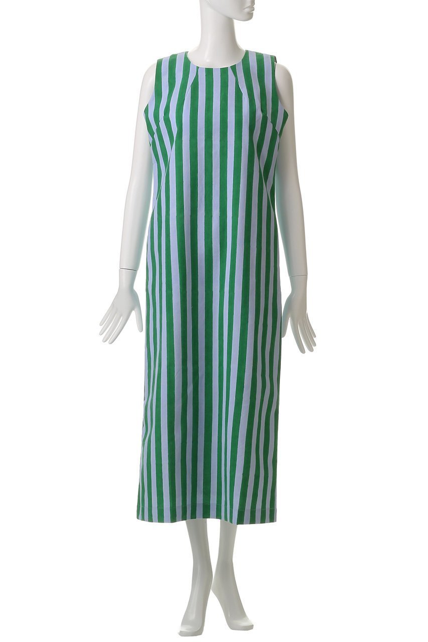 【エスゼット ブロックプリント/SZ Blockprints】の【日本限定】RINA DRESS THICK STRIPE ノースリーブワンピース 人気、トレンドファッション・服の通販 founy(ファニー) 　ファッション　Fashion　レディースファッション　Fashion for Women　ワンピース　Dresses　フォーマル・パーティードレス・結婚式用ドレス　Elegant & Casual Dresses　チュニック　Tunic Tops & Dresses　オケージョン　Occasion Wear　シューズ　Shoes, Footwear　スタイリッシュ　Stylish, Fashionable　ストライプ　Stripe, Striped Pattern　ストレート　Straight, Straight Cut　チュニック　Tunic, Long Top　ノースリーブ　Sleeveless, No-Sleeve　夏　Summer　other-2|ID: prp329100004919505 ipo3291000000036906258