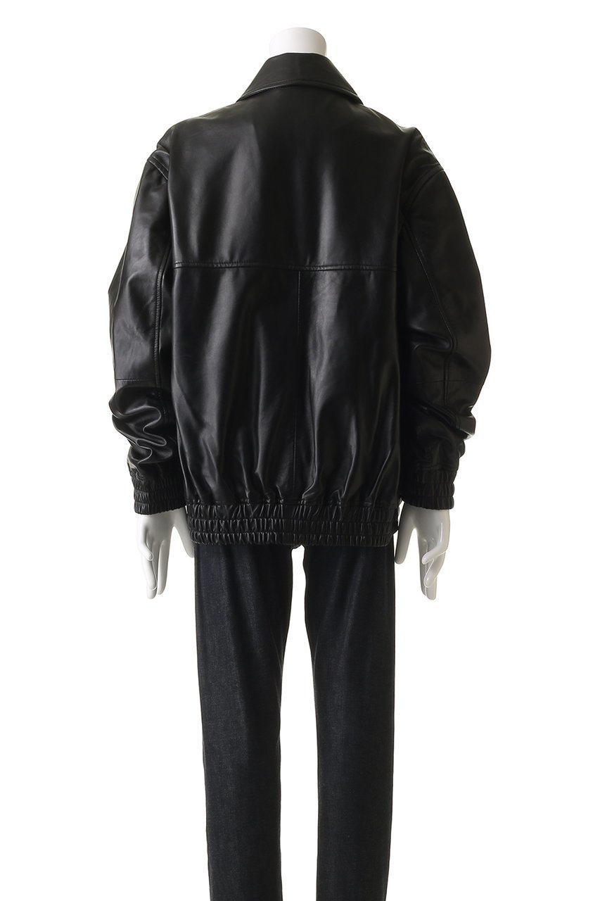 【スタジオ ニコルソン/STUDIO NICHOLSON】の【UNISEX】PISTON レザー ボンバージャケット 人気、トレンドファッション・服の通販 founy(ファニー) 　ファッション　Fashion　レディースファッション　Fashion for Women　アウター　Coat / Outerwear Collection　レディースジャケット・軽アウター　Jackets　ブルゾンジャケット・スポーティアウター　Blouson Jackets　ユニセックス　Unisex, Genderless　なめらか　Smooth, Silky Texture　ジャケット　Jacket, Outerwear　デニム　Denim, Jeans Material　ブルゾン　Blouson, Bomber Jacket　ポケット　Pocket, Pocket Detail　エレガント 上品　Elegant　other-4|ID: prp329100004919514 ipo3291000000036906430