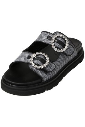 【ルカグロッシ/LucaGrossi】の厚底ラフィアベルトサンダル 人気、トレンドファッション・服の通販 founy(ファニー) ファッション Fashion レディースファッション Fashion for Women ベルト&ウエストマーク Belts & Waist Accessories サンダル Sandals, Summer Shoes ビジュー Bijou, Jewel-like Accent ラフィア Raffia, Natural Straw 厚底 Platform Shoes |ID:prp329100004919516