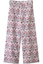 【エスゼット ブロックプリント/SZ Blockprints】のDISCO PANTS GERANIUM ワイドパンツ レッド|ID: prp329100004919528 ipo3291000000036906915
