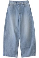 【ミディウミソリッド/MIDIUMISOLID】のbarrel leg wide denim.M デニム 人気、トレンドファッション・服の通販 founy(ファニー) ファッション Fashion レディースファッション Fashion for Women パンツ Pants & Trousers デニムパンツ・ジーンズ・美脚デニム Denim Jeans & Pants デニム Denim, Jeans Material 定番 Standard, Basic Item |ID:prp329100004919530