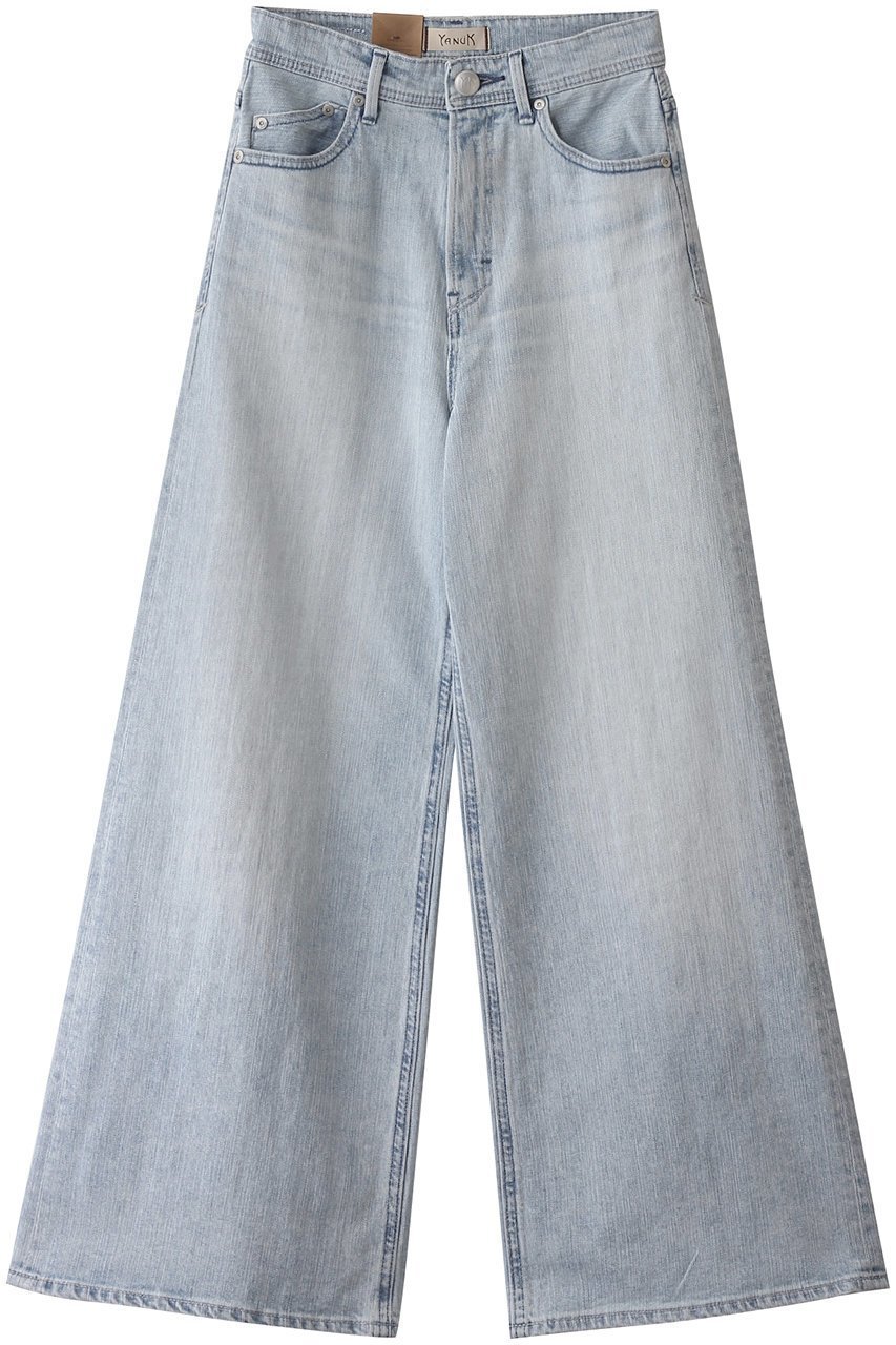 【ヤヌーク/YANUK】のワイドフレア 人気、トレンドファッション・服の通販 founy(ファニー) 　ファッション　Fashion　レディースファッション　Fashion for Women　パンツ　Pants & Trousers　デニムパンツ・ジーンズ・美脚デニム　Denim Jeans & Pants　デニム　Denim, Jeans Material　フィット　Fit, Slim Fit　フレア　Flare, Flared　ワイド　Wide, Wide Fit　定番　Standard, Basic Item　 other-1|ID: prp329100004919531 ipo3291000000036906956