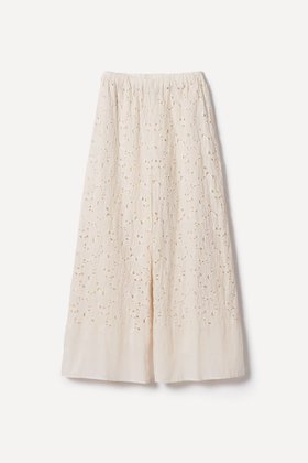 【プリスティン/PRISTINE】 木蓮ボーラー刺繍パンツ人気、トレンドファッション・服の通販 founy(ファニー) ファッション Fashion レディースファッション Fashion for Women パンツ Pants & Trousers おすすめ Recommended / Our Picks ワイド Wide, Wide Fit エレガント 上品 Elegant |ID:prp329100004919542