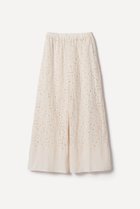 【プリスティン/PRISTINE】の木蓮ボーラー刺繍パンツ ナチュラル|ID: prp329100004919542 ipo3291000000036907235