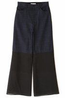 【アドーア/ADORE】のハイブリッドデニムパンツ 人気、トレンドファッション・服の通販 founy(ファニー) ファッション Fashion レディースファッション Fashion for Women パンツ Pants & Trousers デニムパンツ・ジーンズ・美脚デニム Denim Jeans & Pants シアー Sheer, See-Through ストレート Straight, Straight Cut デニム Denim, Jeans Material ポケット Pocket, Pocket Detail ヨーク Yoke, Yoke Design |ID:prp329100004919543