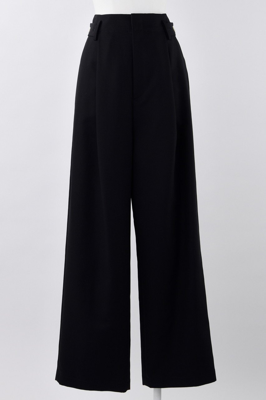 【エンフォルド/ENFOLD】のCOTTON DOUBLE トレンチTR/トラウザー・パンツ インテリア・キッズ・メンズ・レディースファッション・服の通販 founy(ファニー) ファッション Fashion レディースファッション Fashion for Women パンツ Pants & Trousers アシンメトリー Asymmetrical Style カッティング Cutting Detail トレンチ Trench, Trench Coat ポケット Pocket, Pocket Detail リラックス Relax, Relaxed Fit ダークネイビー|ID: prp329100004919549 ipo3291000000036907476