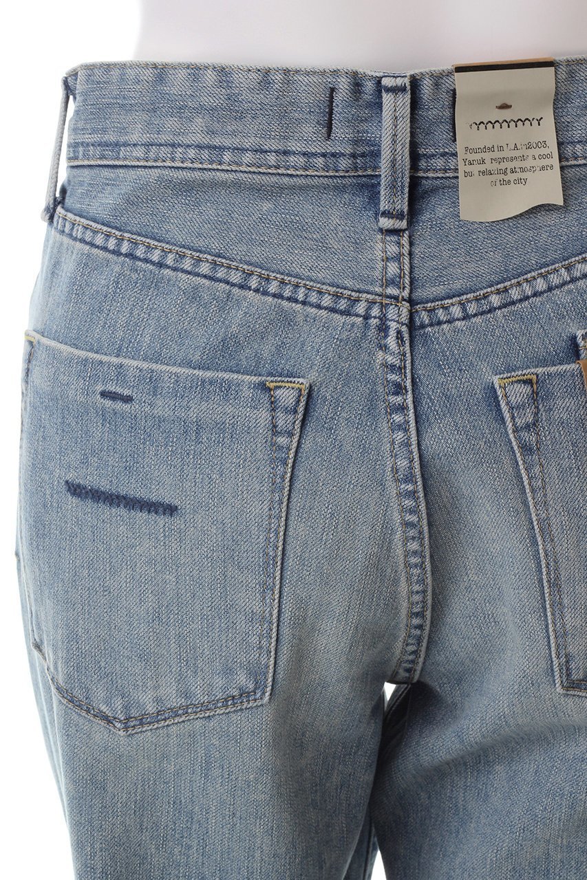 【ヤヌーク/YANUK】のLow Rise Trick Denim ボーイズストレート【LEA】 人気、トレンドファッション・服の通販 founy(ファニー) 　ファッション　Fashion　レディースファッション　Fashion for Women　パンツ　Pants & Trousers　デニムパンツ・ジーンズ・美脚デニム　Denim Jeans & Pants　ジャケット　Jacket, Outerwear　デニム　Denim, Jeans Material　トレンド　Trend, Trending Now　パターン　Pattern, Design Print　other-6|ID: prp329100004919552 ipo3291000000036907554